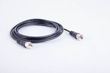 Chine 75 noir du câble équipé de l'extension rf de connecteur de l'OHM F 3C-2V 0~1 gigahertz de fréquence fournisseur