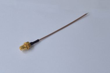 Chine Femelle industrielle sans fil de l'extension SMA de câble équipé de rf avec le câble du tresse RG178 fournisseur