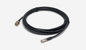 Mâle de BNC câble équipé fait sur commande masculin du câble RG59 rf coaxial de liaison de vacarme au mini fournisseur