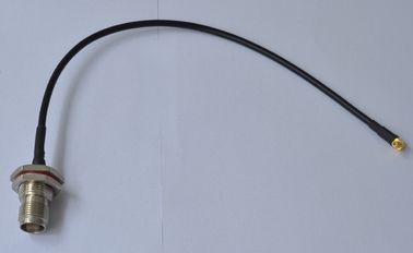 Chine Femelle faite sur commande du câble équipé de rf TNC MMCX au câble du connecteur masculin RG 174 fournisseur