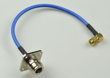 Chine femelle du câble N de 50 ohms rf au câble coaxial de liaison de Semi-Câble masculin de SMA fournisseur