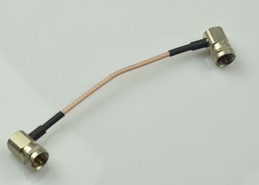 Chine Mâle de F à la fréquence masculine des câbles équipés de F rf 1GHz pour le matériel de transmission fournisseur